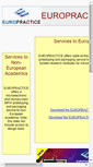 Mobile Screenshot of europractice.com